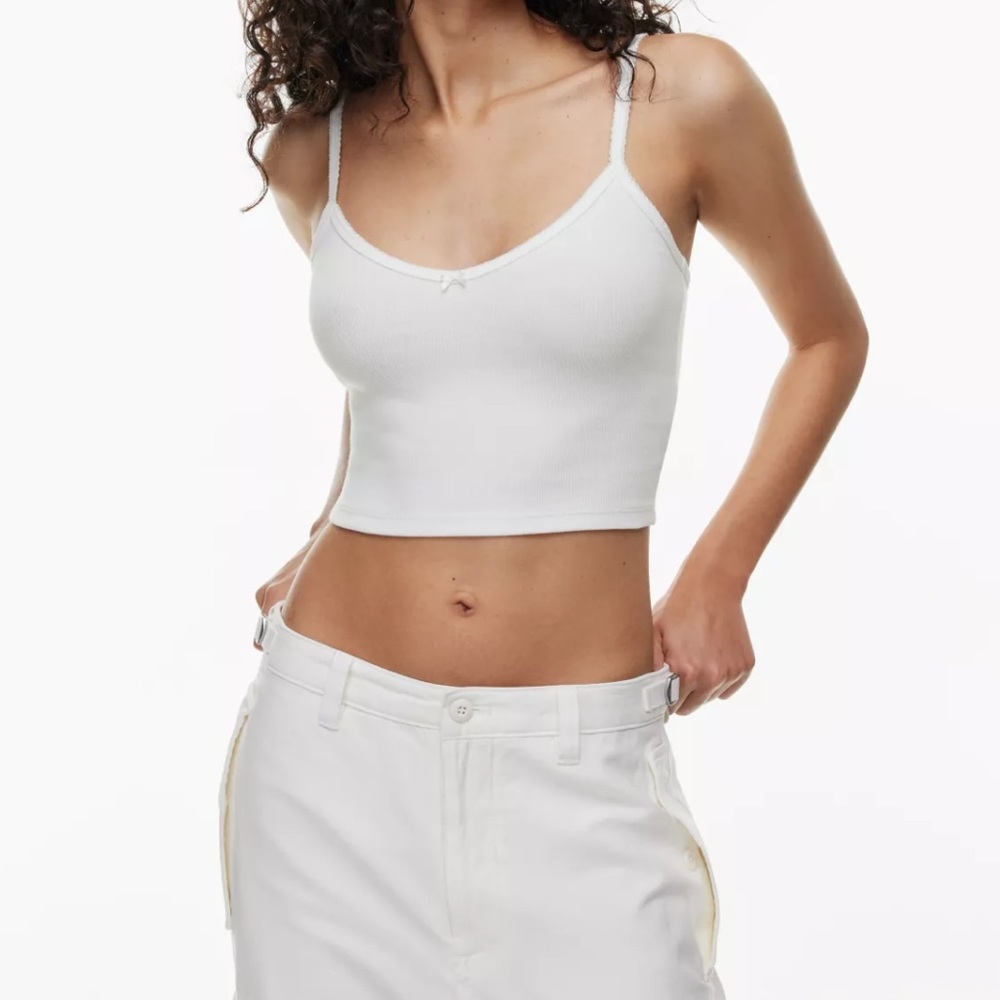 Aritzia HomeStretch™ Lace V-Neck Cami Waist Tank